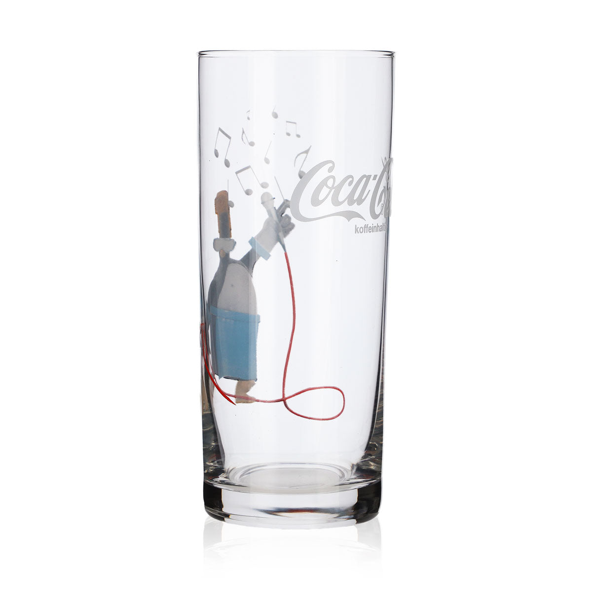 Coca Cola glass soft drink glasses 0.3 l cup collector's glass "Sänger" – View 3