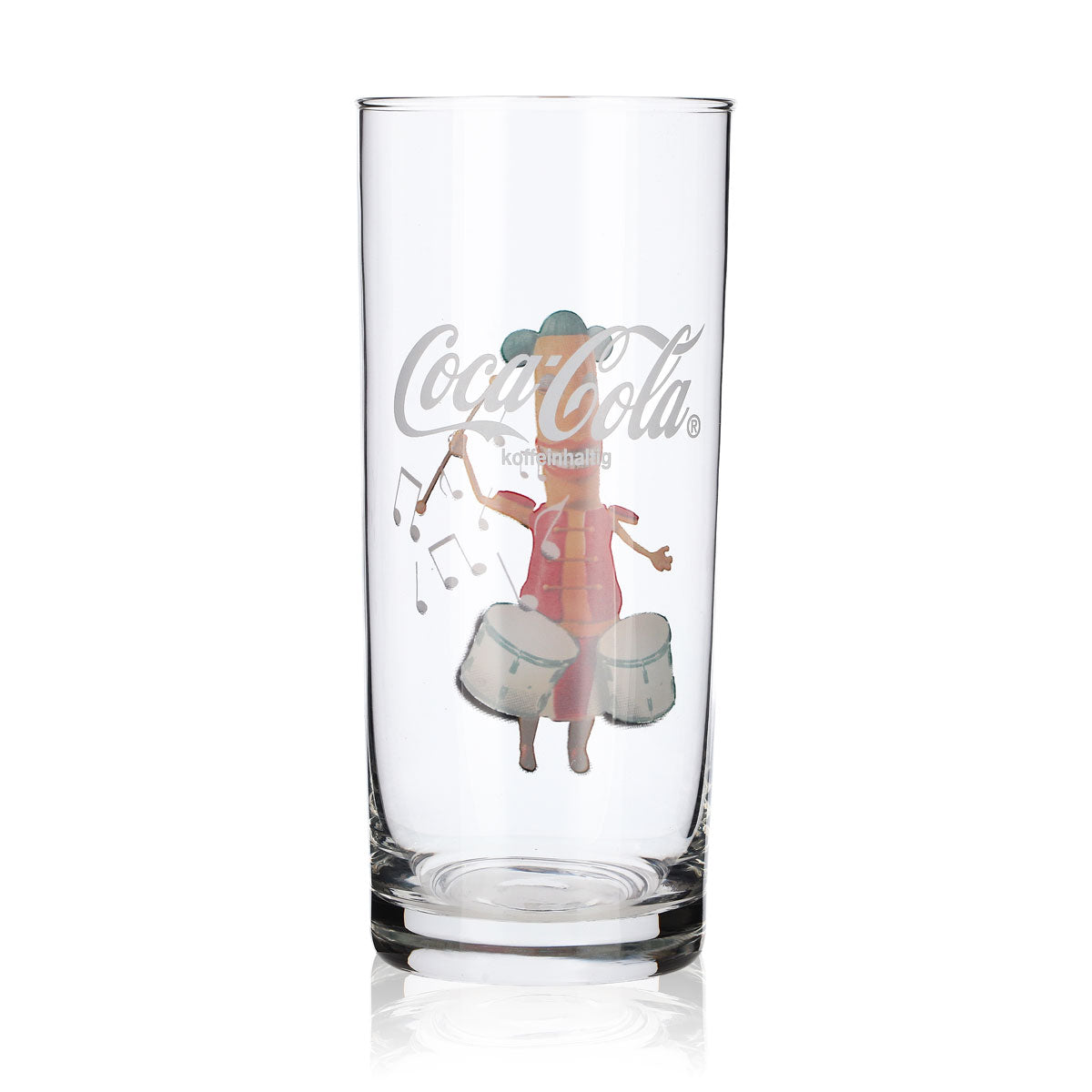 Coca Cola glass soft drink glasses 0.3 l cup collector's glass "Drum" – View 2