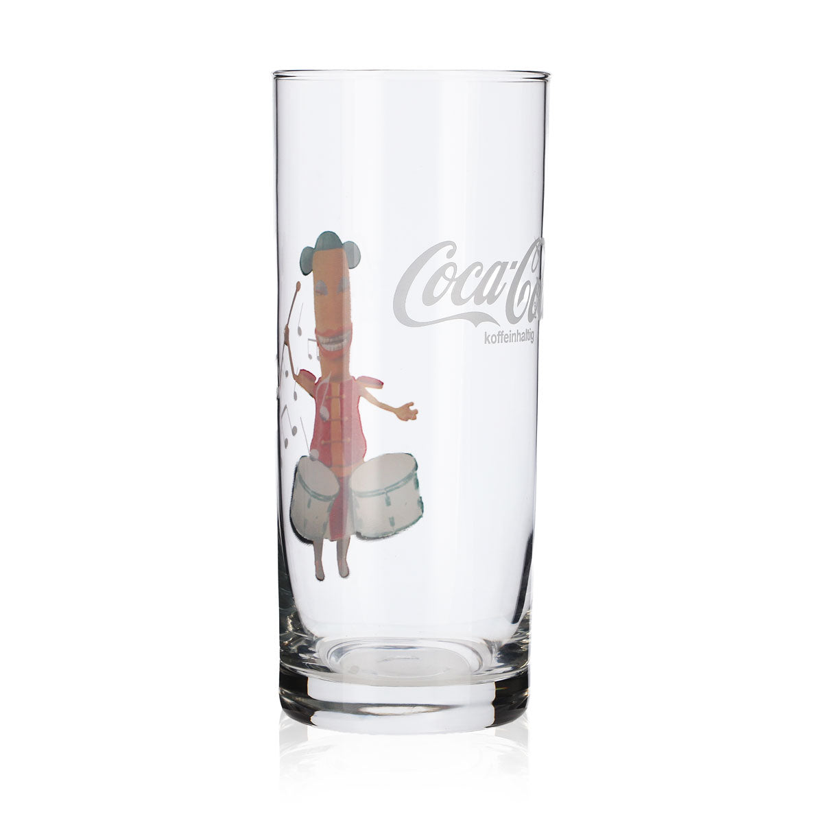 Coca Cola glass soft drink glasses 0.3 l cup collector's glass "Drum" – View 3