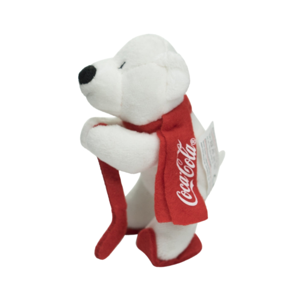 Coca Cola Cuddly Toy Polar Bear Fabric Teddy Bear Hockey Player Collectible Toy – View 2