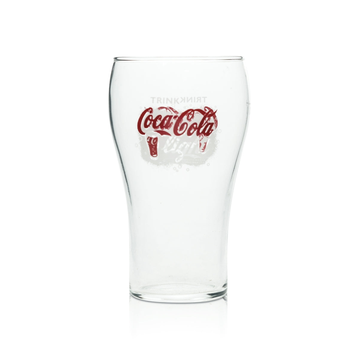 Coca Cola Light Glass 0.2l Cup Retro Collector Glasses Soft Drinks Juice Gastro Bar