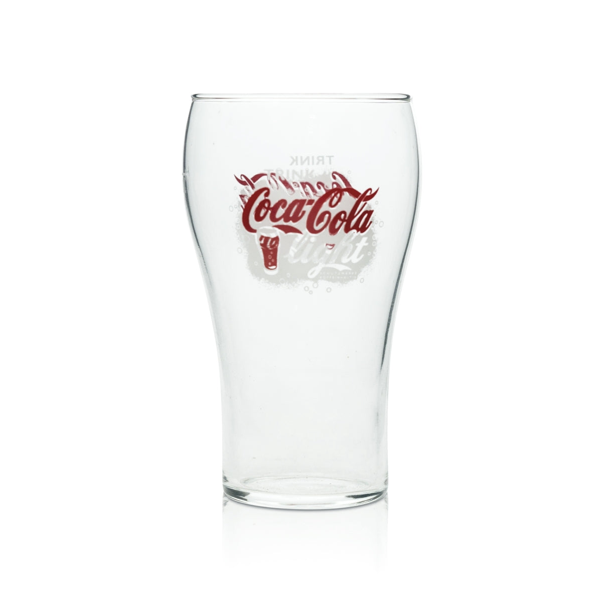 Coca Cola Light Glass 0.2l Cup Retro Collector Glasses Soft Drinks Juice Gastro Bar – View 3