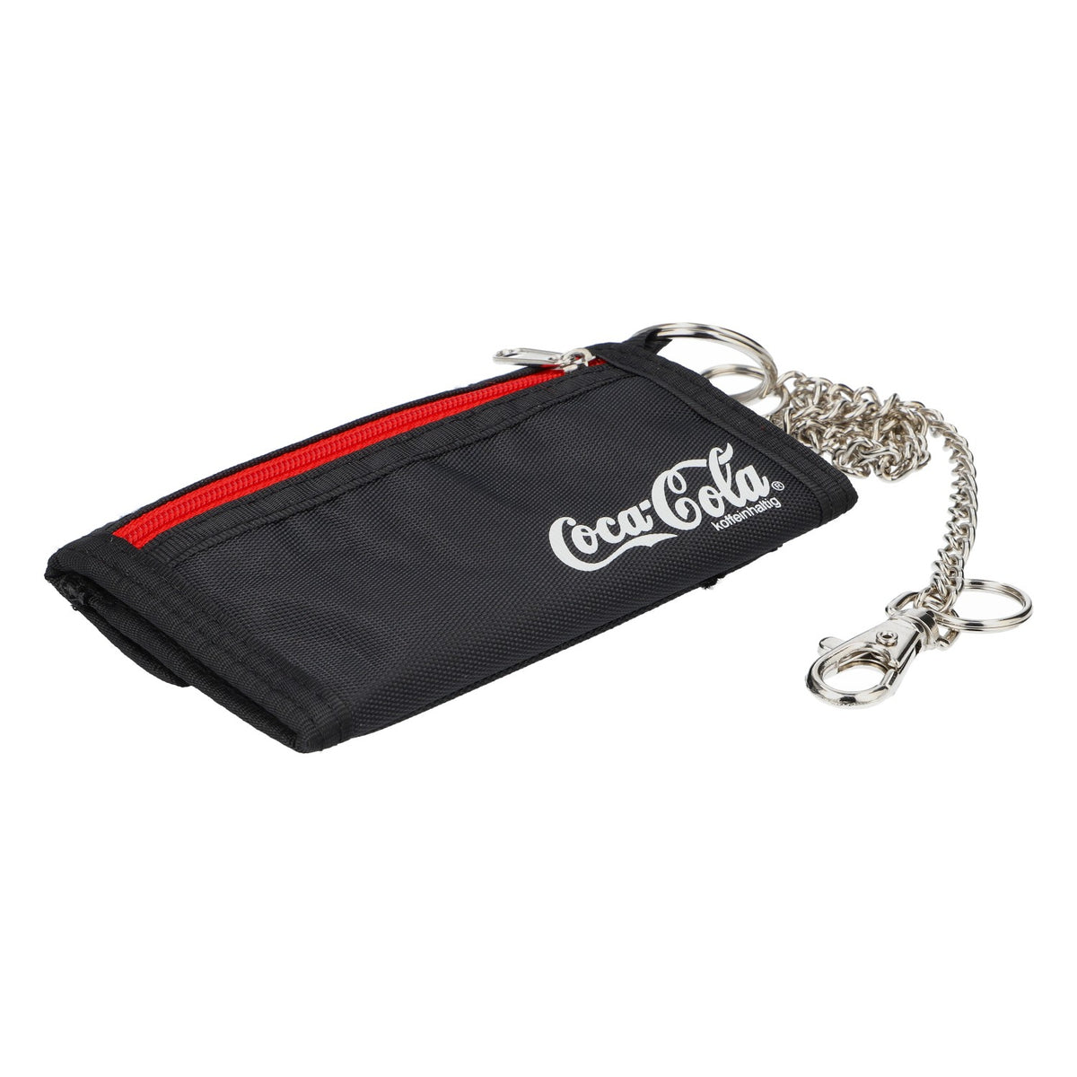 Coca Cola wallet purse on a chain with various compartments