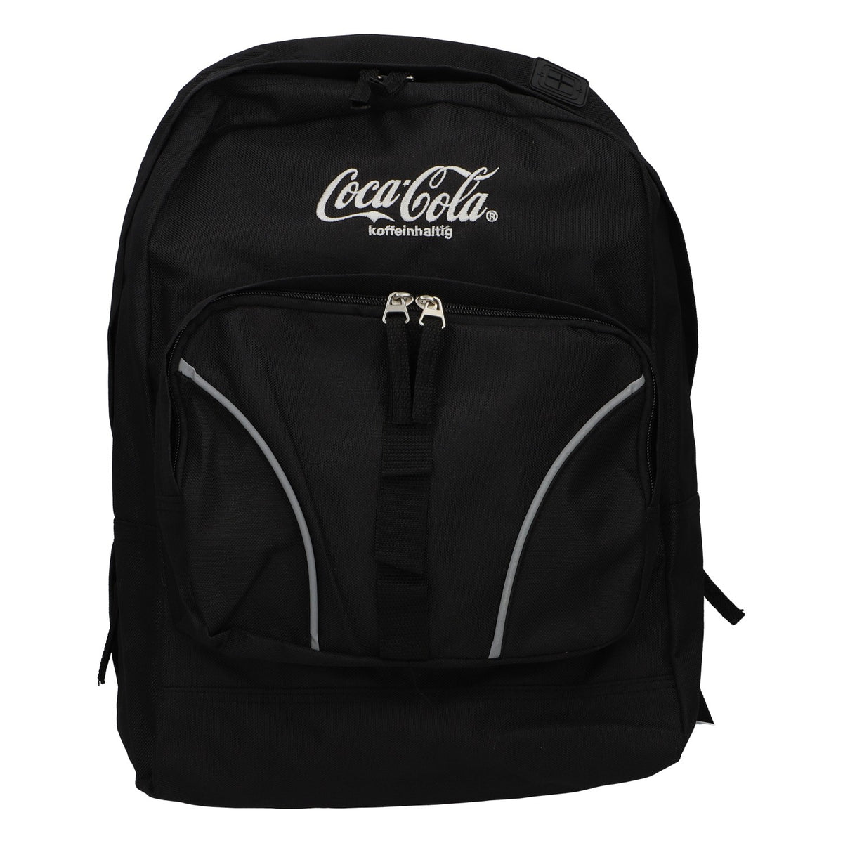 Coca-Cola Backpack, Black with White Logo, 30x15x45 cm, Fan Merchandise