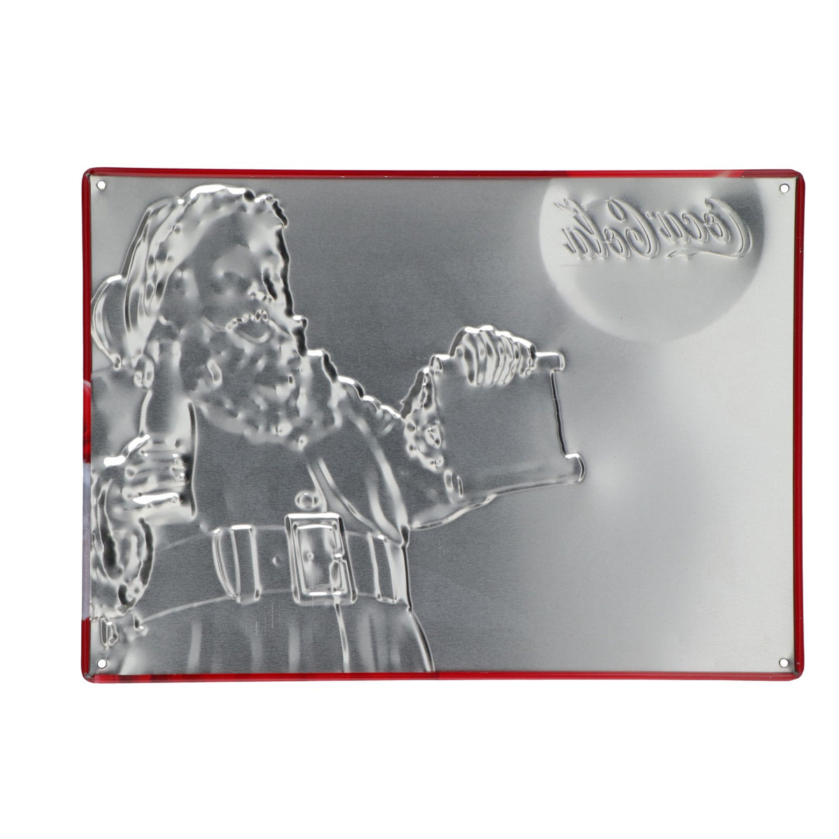 Coca Cola Soft Drink Tin Sign Wall Decoration Santa Claus – View 2