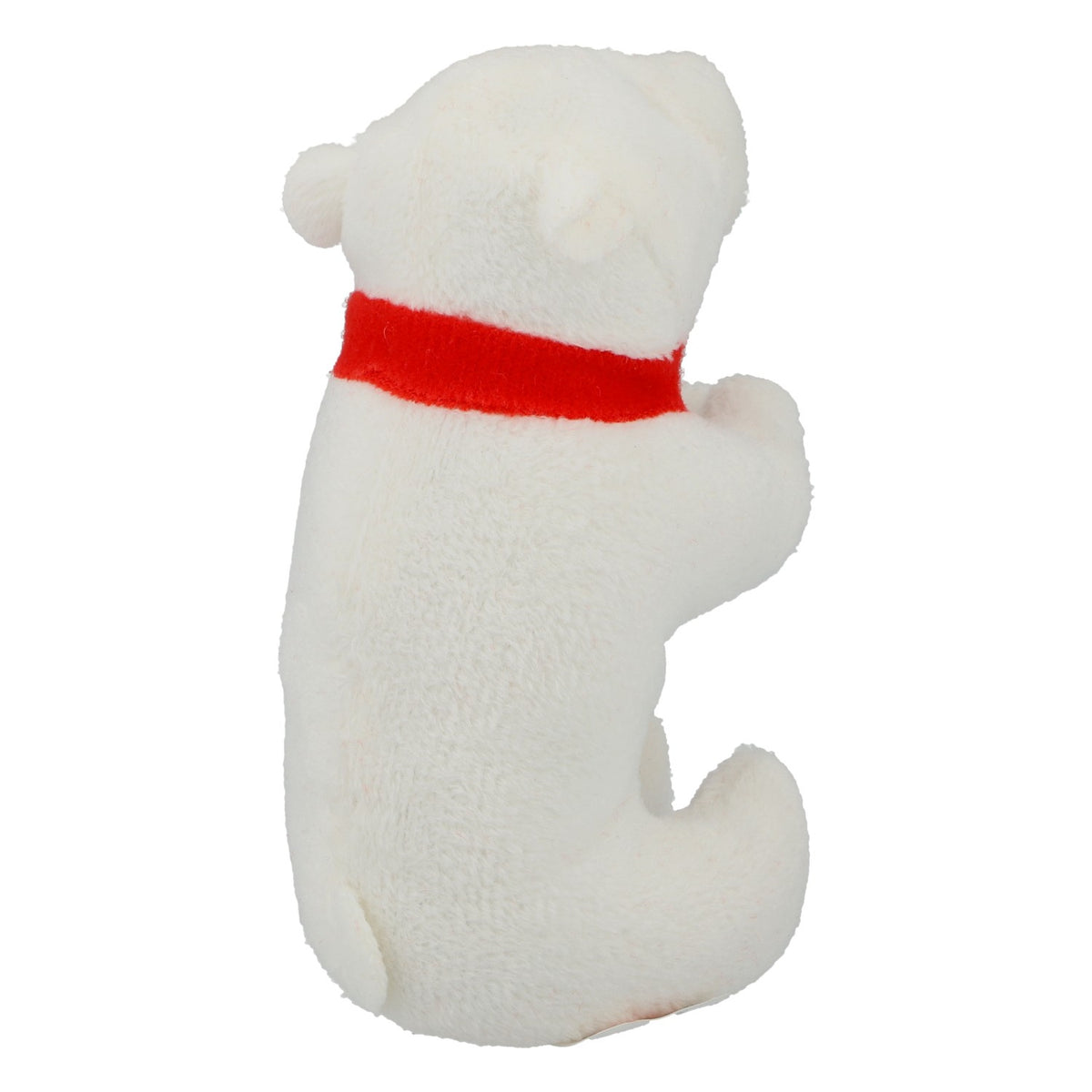 Coca-Cola Soft Drink Polar Bear Stuffed Animal (Standing), White Blended Fabric – View 3