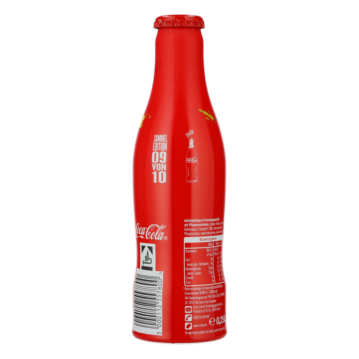 Coca Cola soft drink display bottle 2000 collector's edition 100 years Decorative bottle – View 3