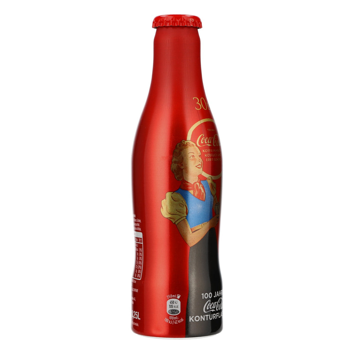Coca Cola soft drink display bottle, 30-piece collector's edition, 100 years of decorative bottles – View 2