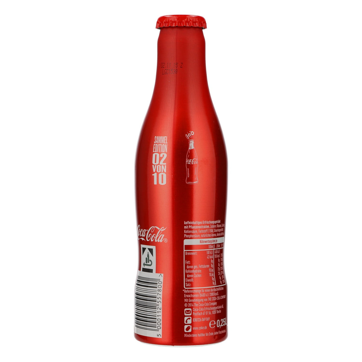 Coca Cola soft drink display bottle, 30-piece collector's edition, 100 years of decorative bottles – View 3