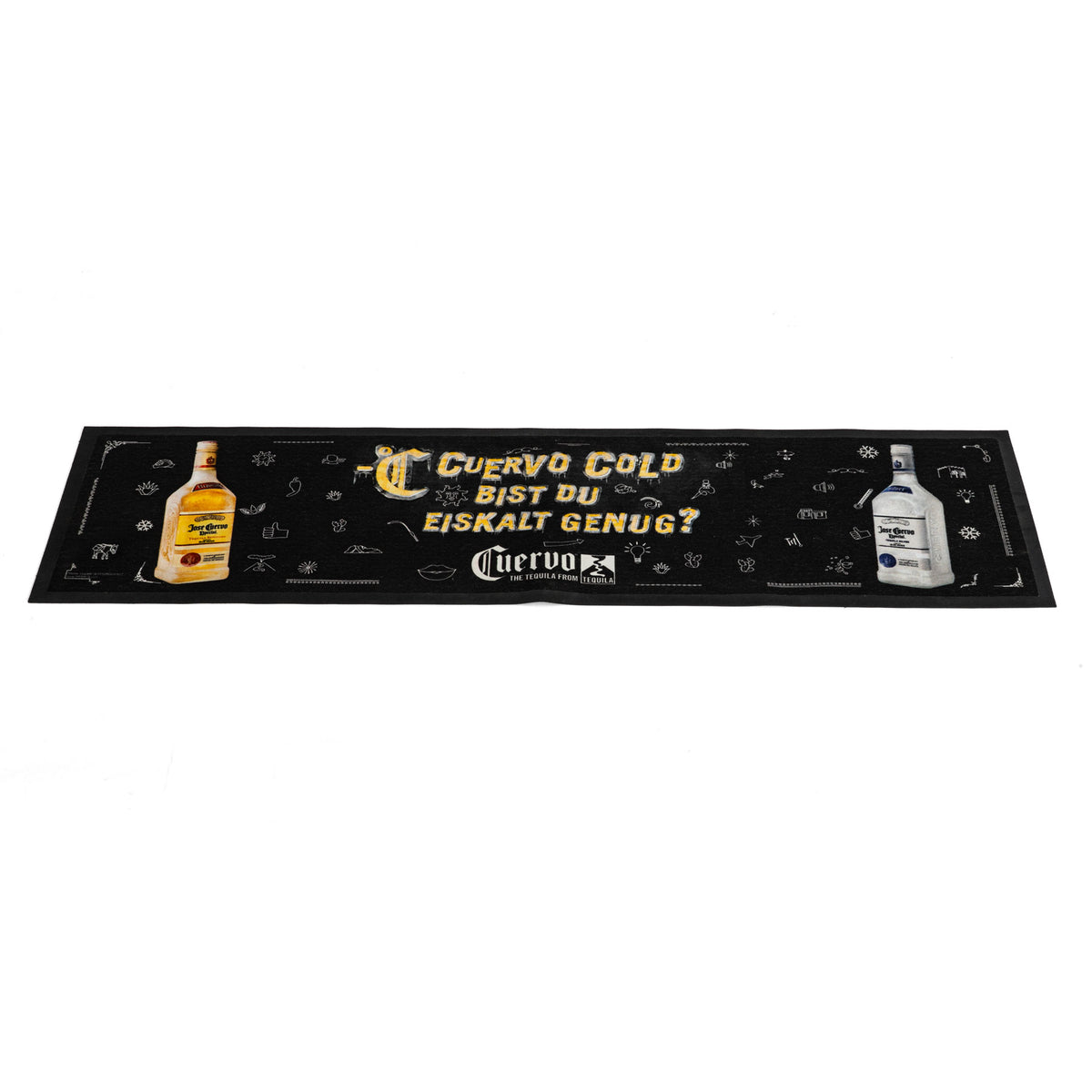 Cuervo Jose Bar Mat Counter Mat Rubberized Drainage Mat Are you cool enough?