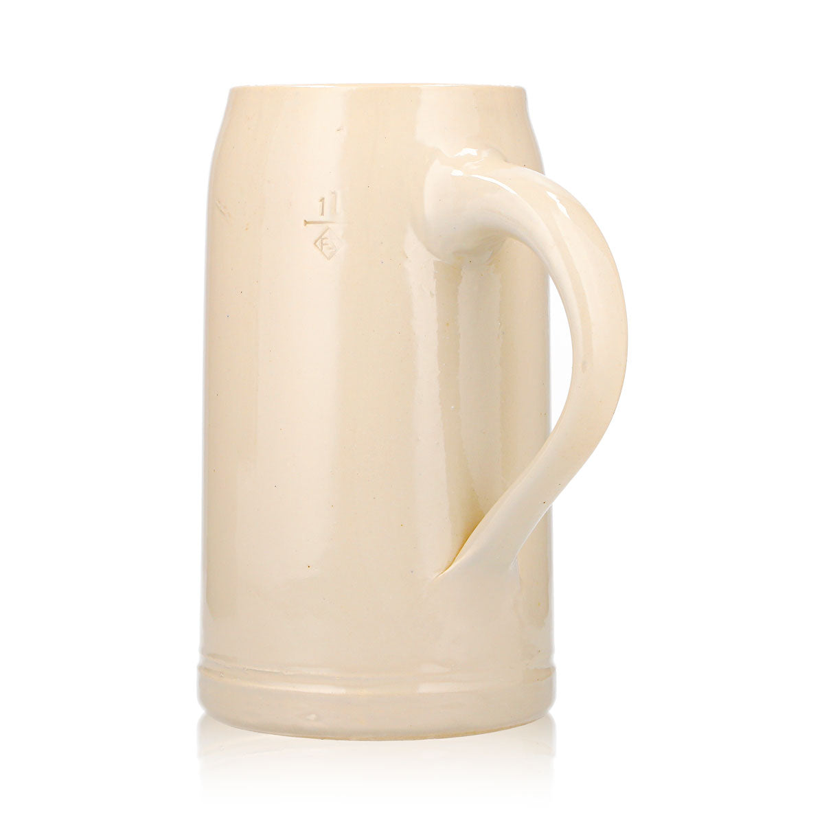 DAB - Dortmunder Aktien Brauerei Beer Glass, Beer Stein, Clay Mug, 1 L, Stoneware – View 5