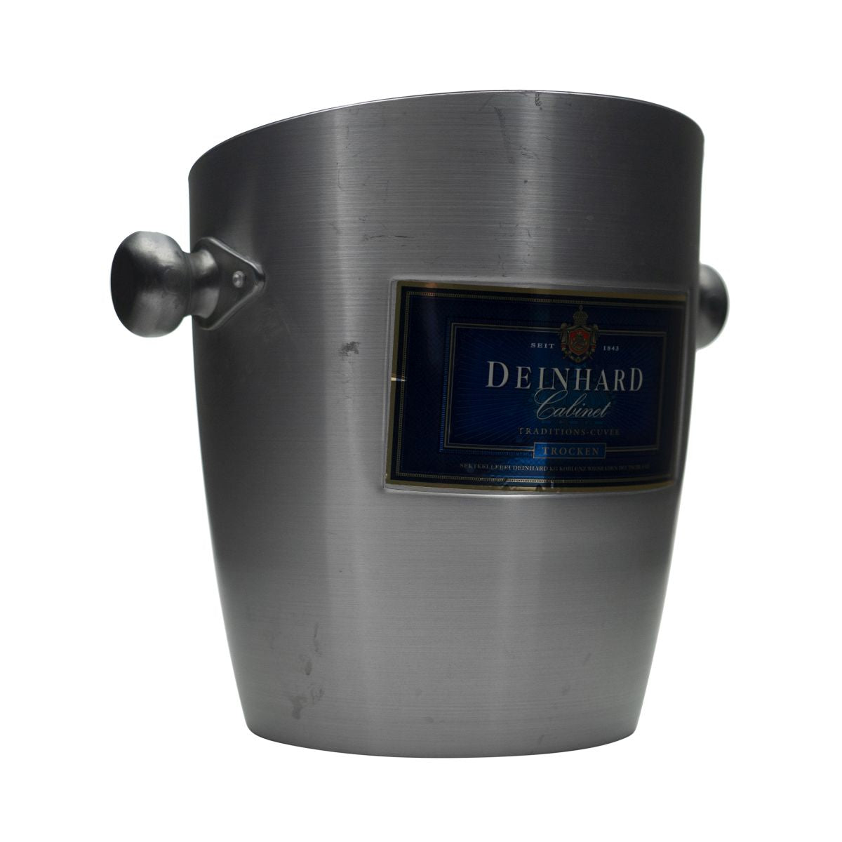 Deinhard Bottle Cooler Ice Bucket Ice Tray Handle Sparkling Wine Secco Champagne Cooler – View 2