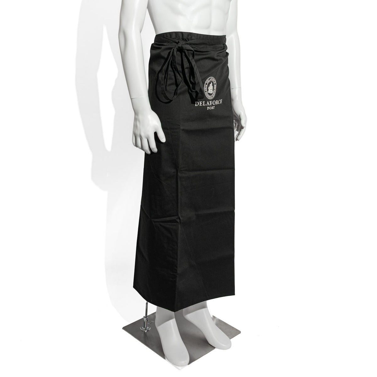 Delaforce Port Wine Bistro Apron Serving Apron Black Long Version – View 2