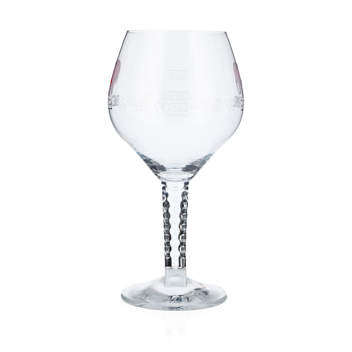 Delirium Beer Glass 0.33l + 0.25l Beer Glasses Goblet Balloon Glass Stem – View 3