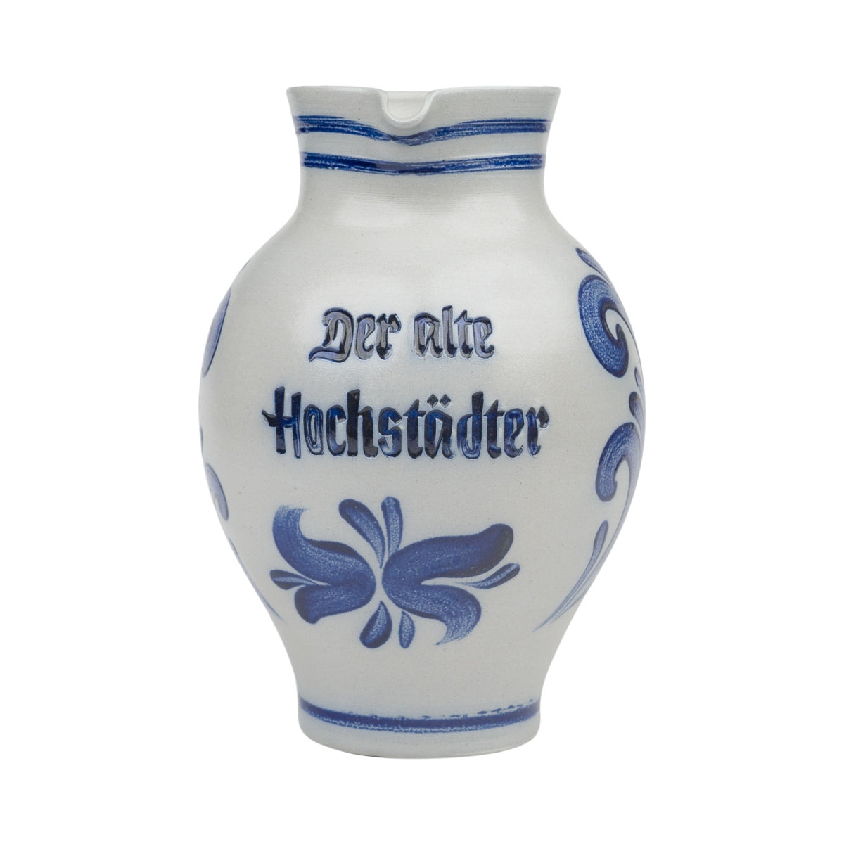 The old Hochstädter apple wine jug, 2L pitcher, carafe, Äppler stoneware – View 2