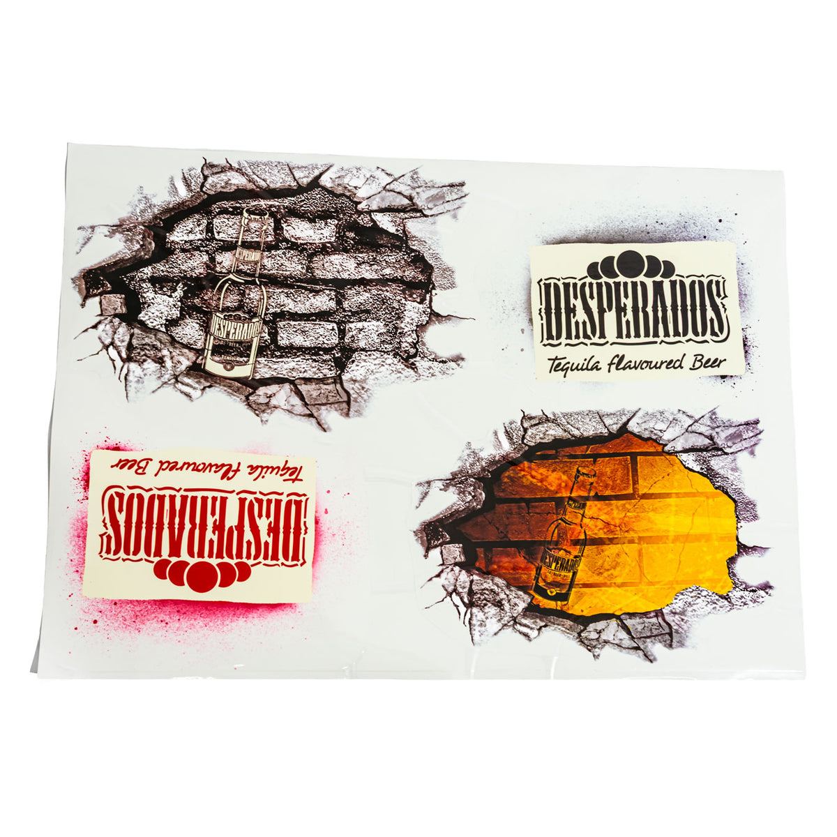 Desperados Beer Sticker Set Wall Sticker Decoration Wall Sticker White – View 5