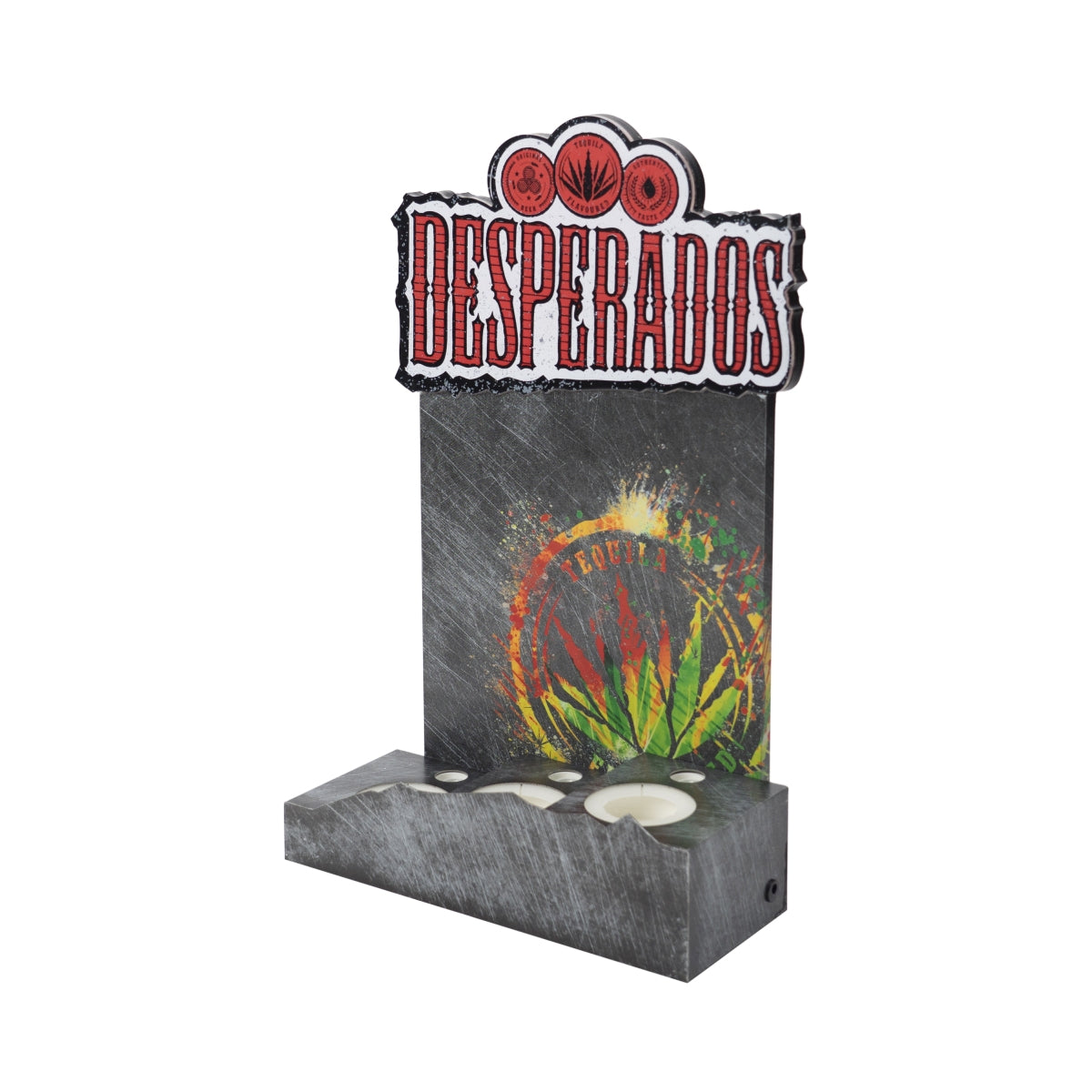 Desperados Beer Glorifier 50x30 LED for 3 Bottles Display Stand Bar Decoration Sign – View 2