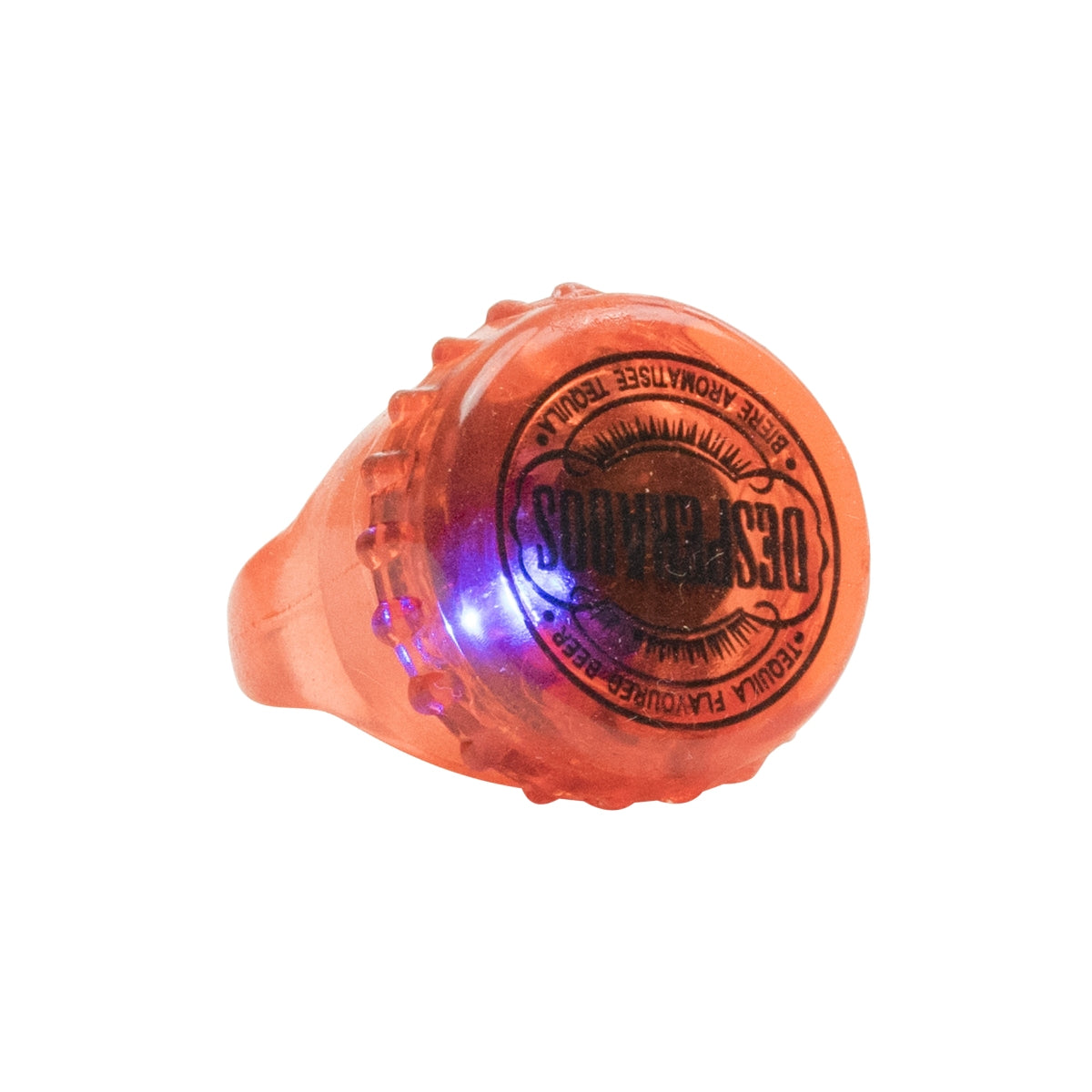Desperados Beer Ring LED Flashing Light Party Bachelor Party Jewelry Finger Decoration Glows – View 3