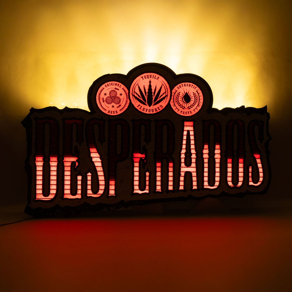 Desperados Beer Tone Animated LED Neon Sign Illuminated Advertising Light