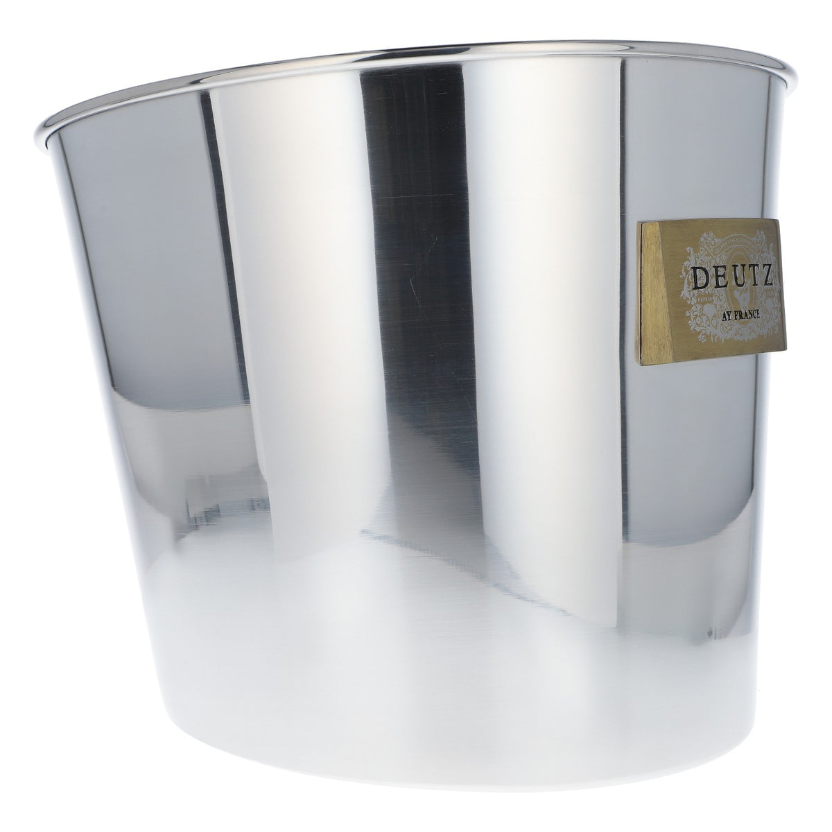 Deutz Champagne Bottle Cooler Ice Cube Container Ay France XXXL Aluminum – View 4