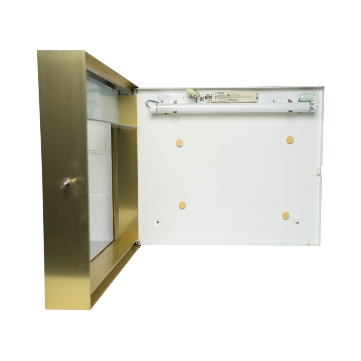 Diebel's display case Illuminated Menu card Lockable Used Gastro Bar Pub – View 2