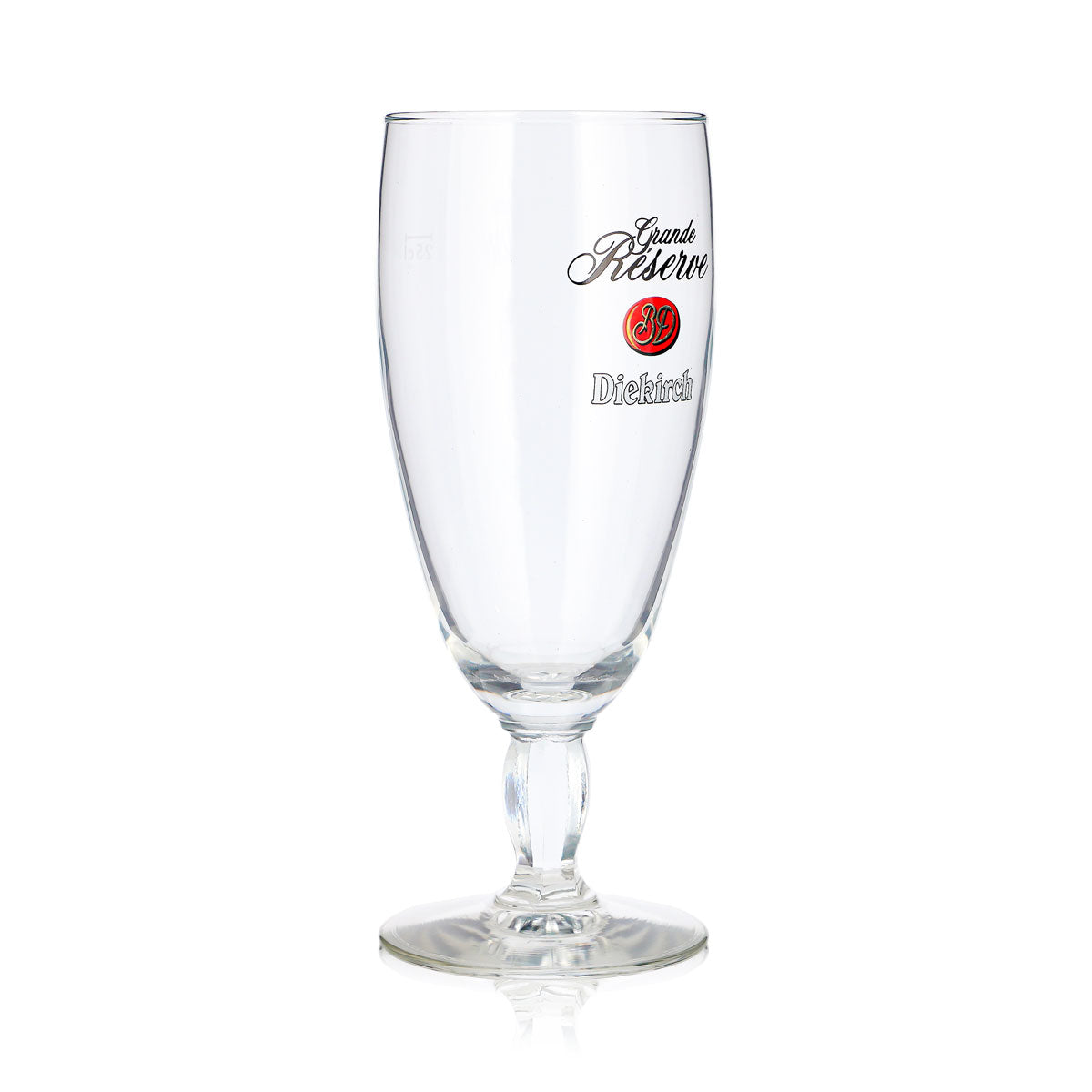 Diekirch Beer Glass, 0.25 L, "Grande Réserve" Durobor Worthington Goblet – View 3