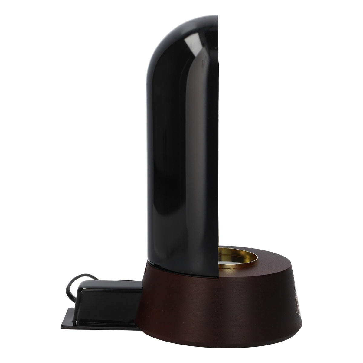 Dimple Whiskey LED Bottle Display Stand, Wood-Look – View 3