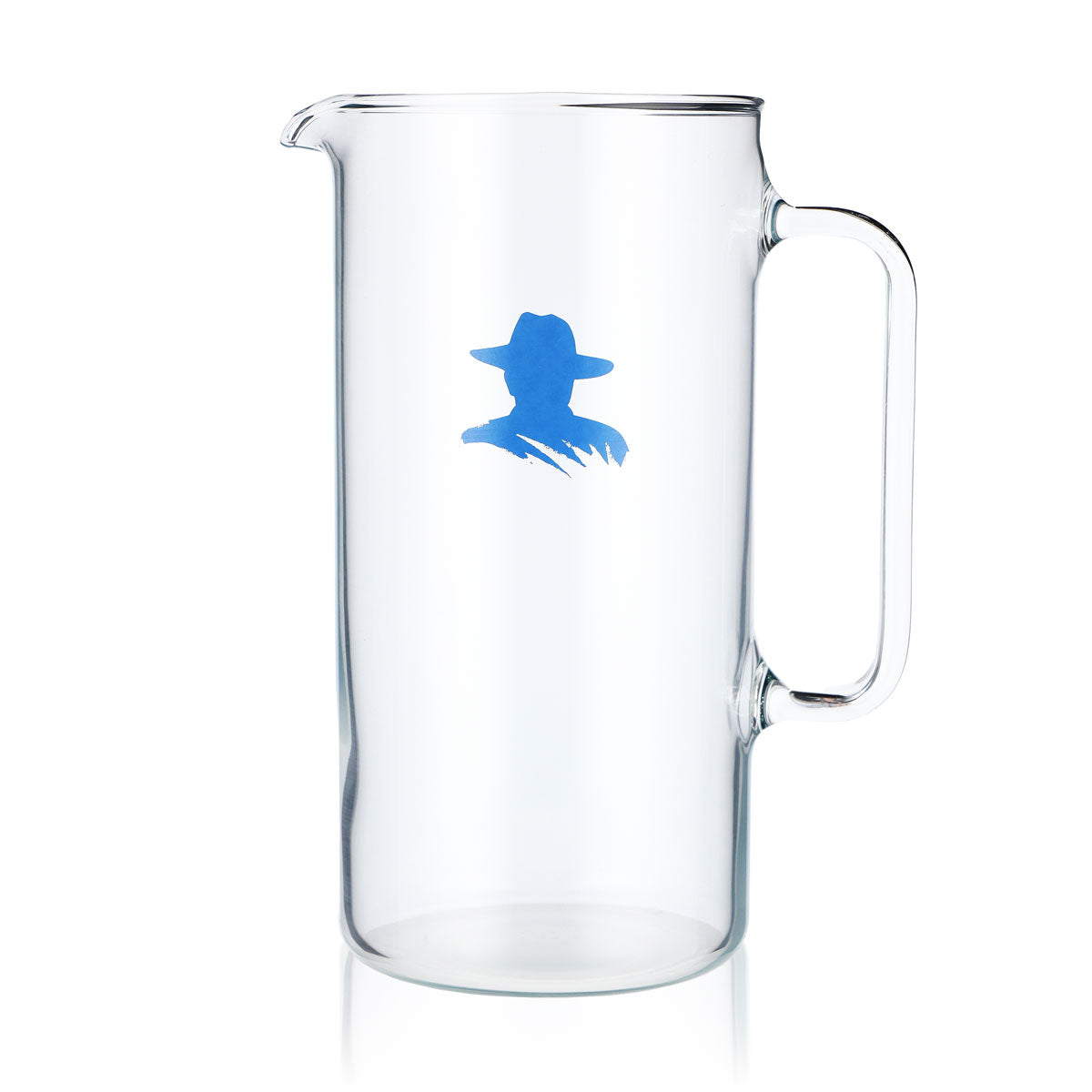 Don Julio Tequila Carafe Pitcher Water Jug Pourer 1.16 L Blue Motif