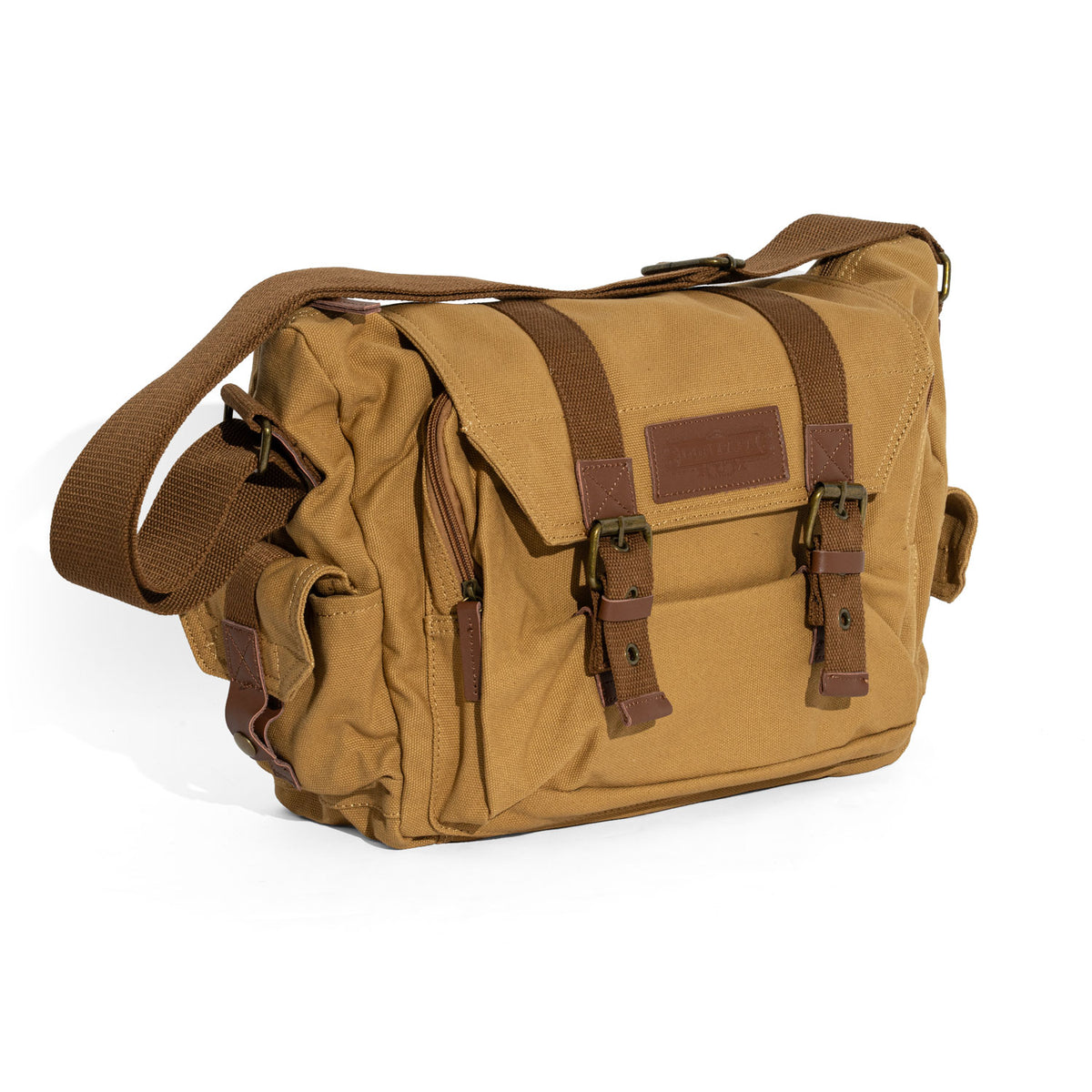 Don Papa Rum Bag Canvas Bag Leisure Bag Backpack Brown – View 2
