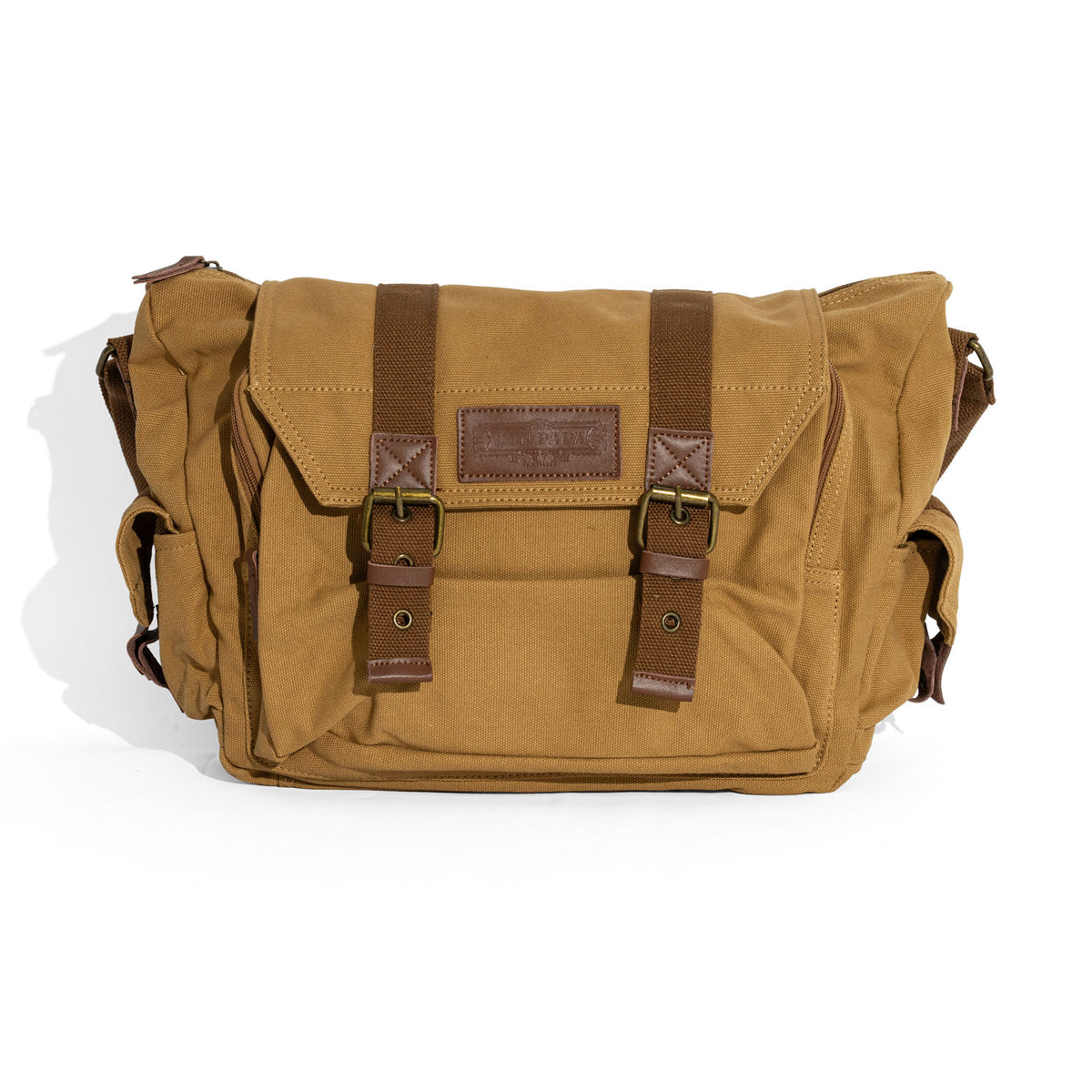 Don Papa Rum Bag Canvas Bag Leisure Bag Backpack Brown – View 5