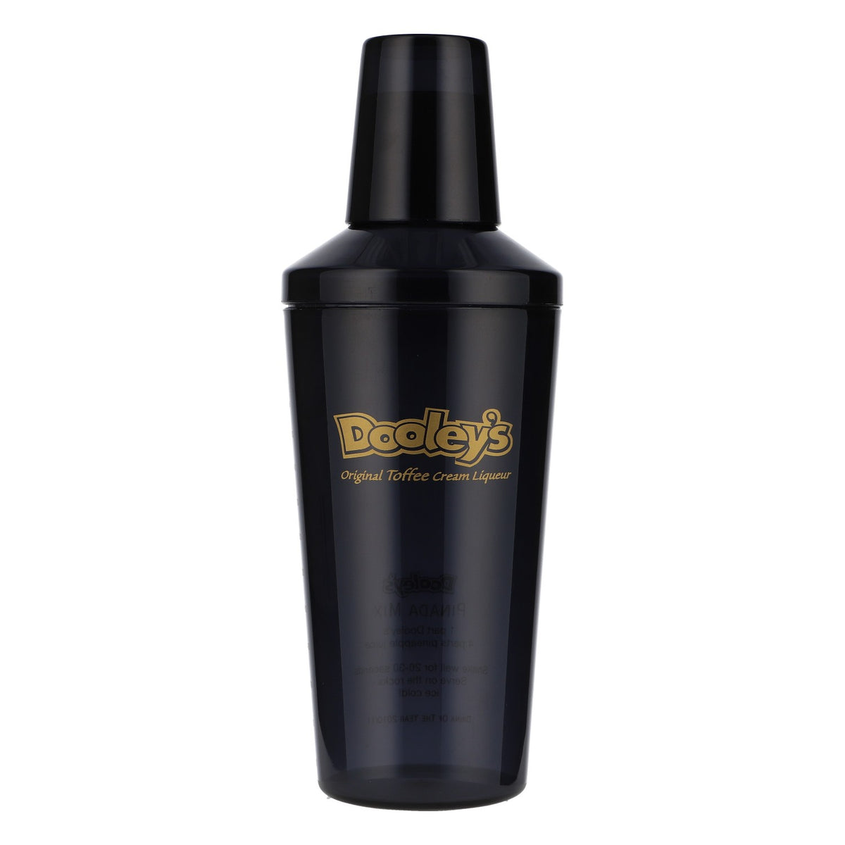 Dooley's Liqueur Shaker Bar Shaker Bar Accessories Round Black 400ml