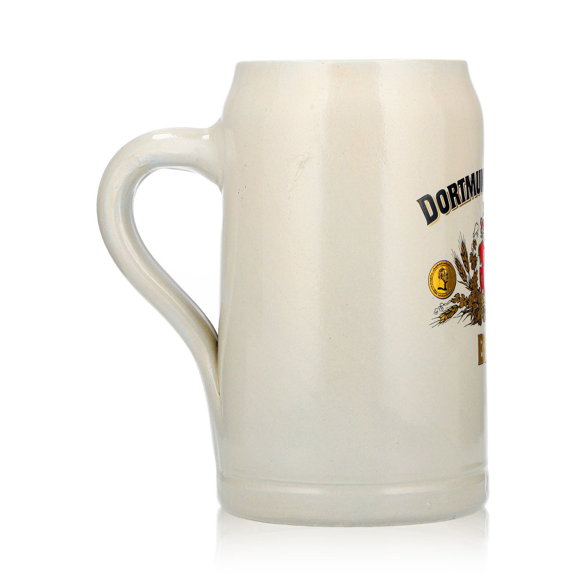 Dortmund Union Beer Glass, Clay Mug, 1-Liter Beer Mug, Seidel, Humpen – View 4