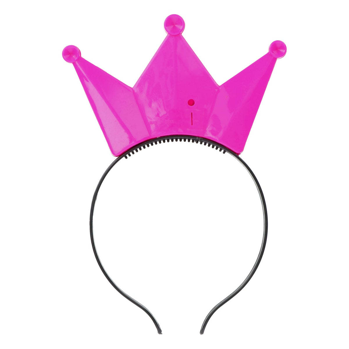 Dos Mas Tequila Headwear Party Crown Pink Rhinestones "Party Princess" – View 2