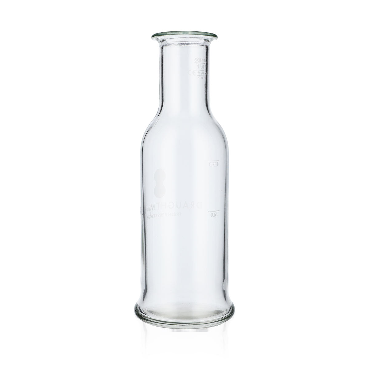 Draughtmaster Beer Pitcher 1.0 L Carafe Beer Glasses Pourer Beer Glass Purity – View 3