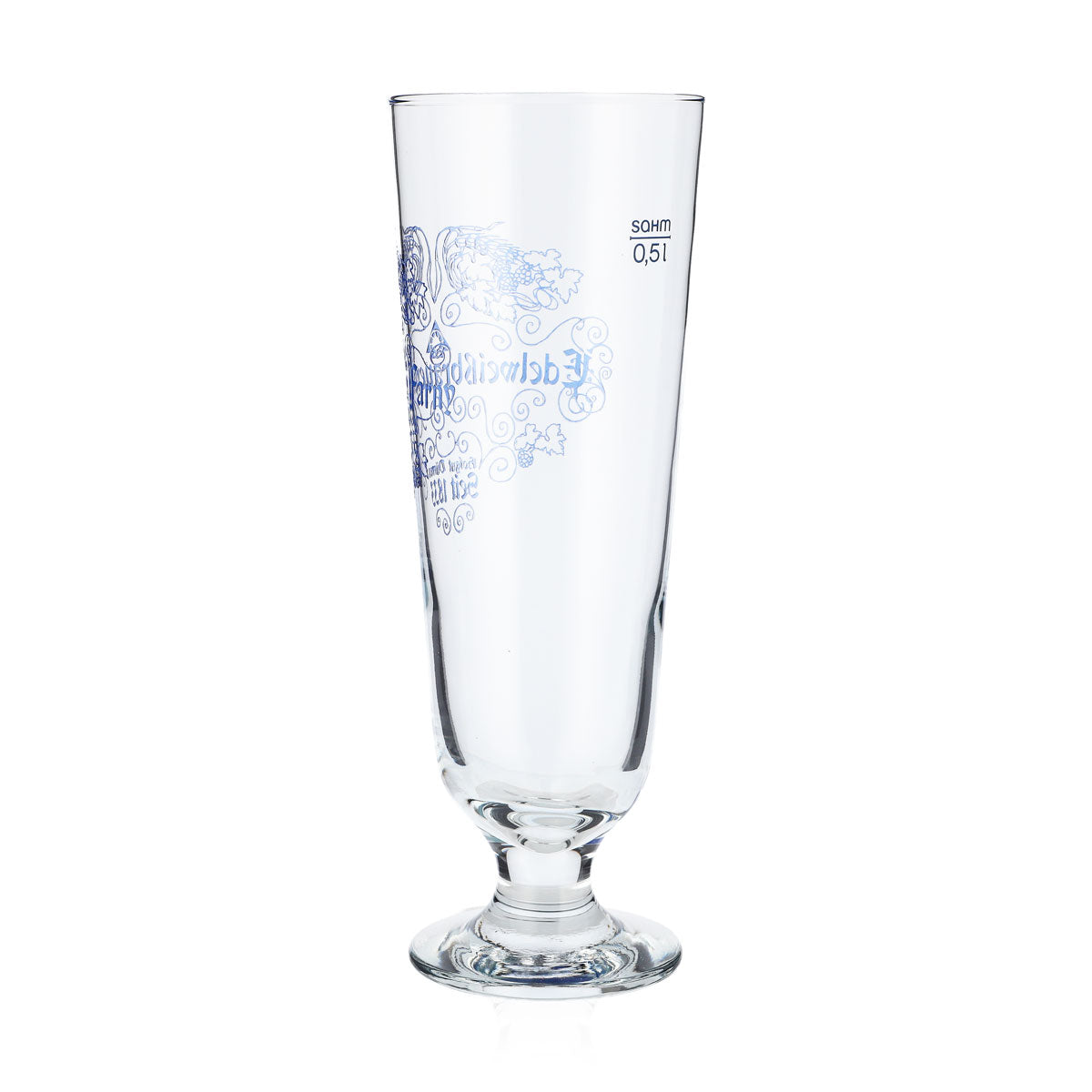 Edelweiss Brewery Beer Glass Glasses 0.5l Beer Glasses Goblet Sahm Antique – View 3