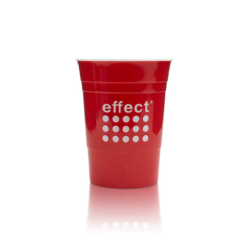Effect Cup 0.3L Reusable Red Cup Plastic Glasses Beer Pong Glass Plastic