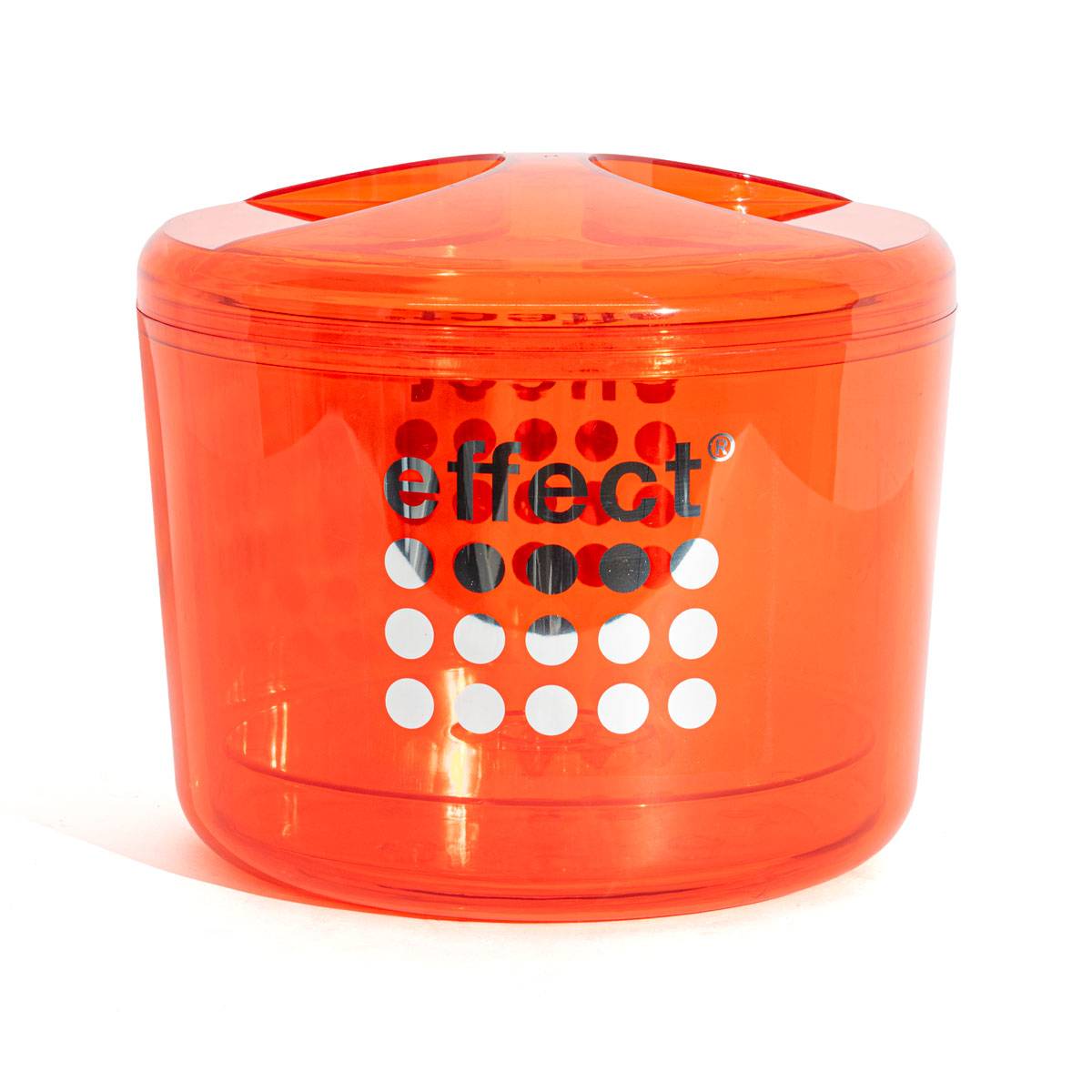 Effect Energy Acrylic Cooler Ice Cube Tray Icecube Three-Piece 10L Ice Box Red