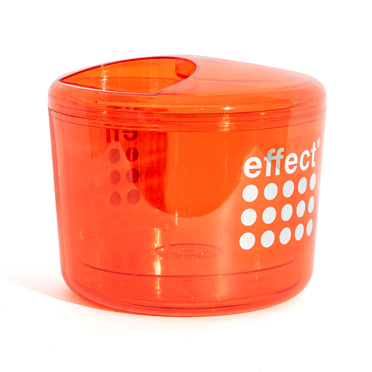 Effect Energy Acrylic Cooler Ice Cube Tray Icecube Three-Piece 10L Ice Box Red – View 2