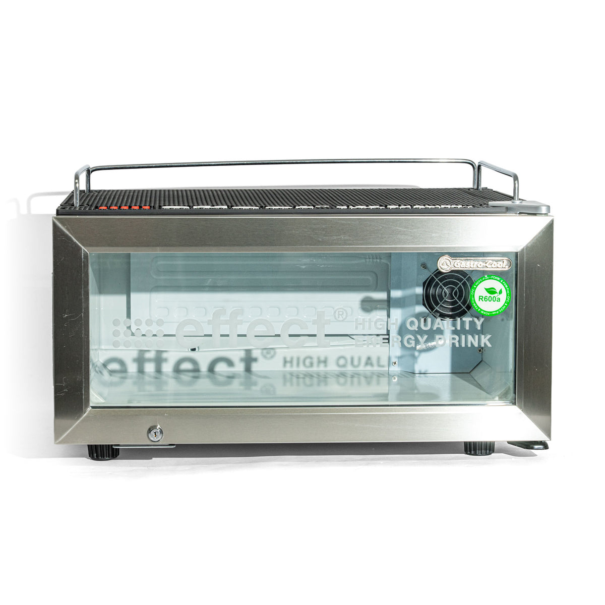 Effect Energy Mini Fridge Glass Door Refrigerator 30x60x48cm Mini Cooler – View 2