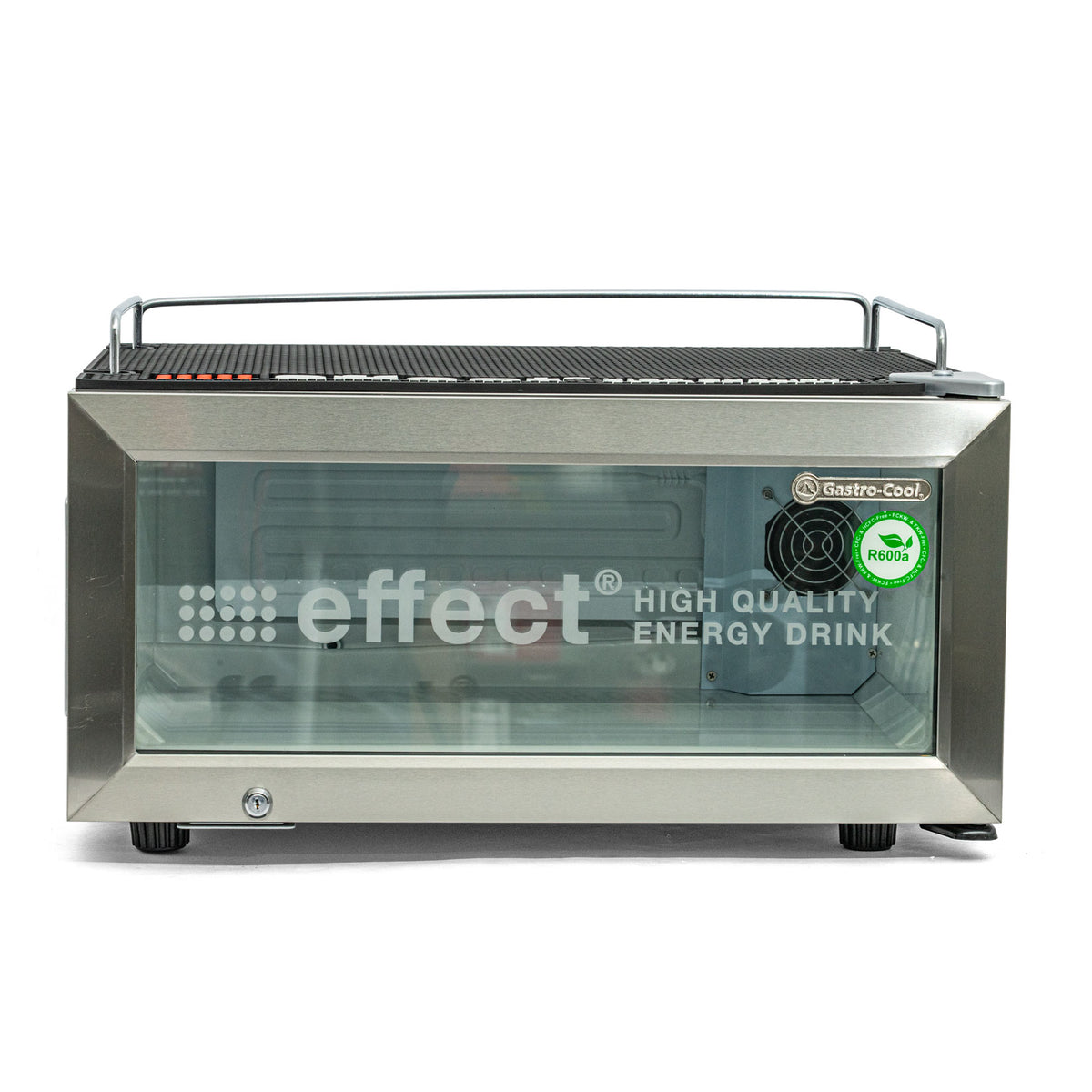 Effect Energy Mini Fridge Glass Door Refrigerator 30x60x48cm Mini Cooler – View 4
