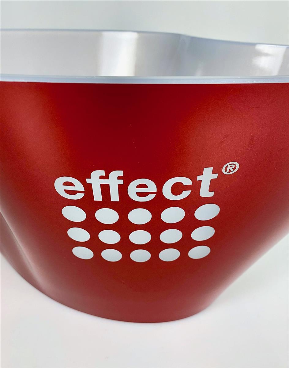 Effect Energy LED rechargeable bottle cooler ice cube container tub large red new – View 2