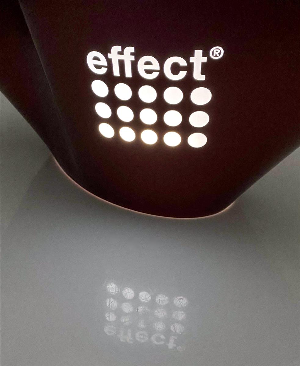 Effect Energy LED rechargeable bottle cooler ice cube container tub large red new – View 4