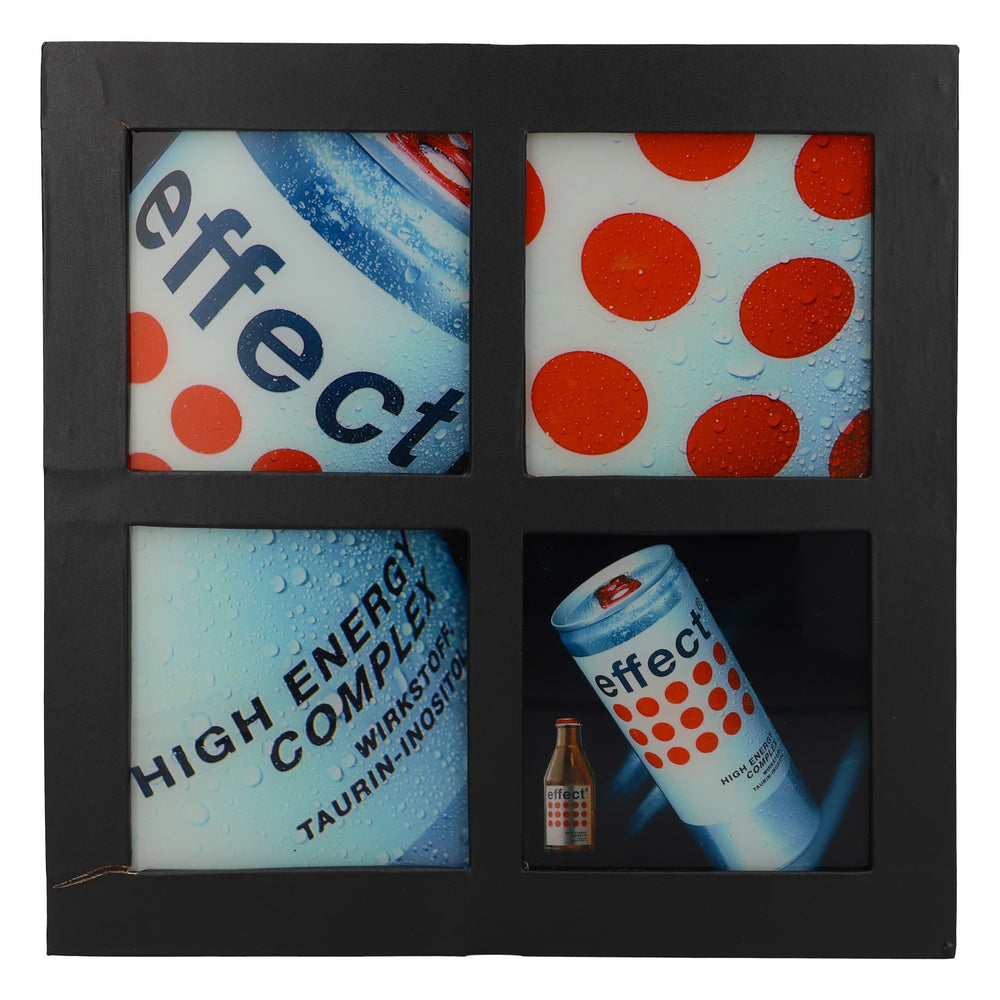 Effect Energy Illuminated advertising, "Quadro black"