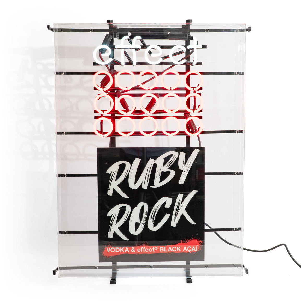 Effect Energy Illuminated Sign Luminated LED Neon Wall Sign Rubi Rock Decoration – View 4
