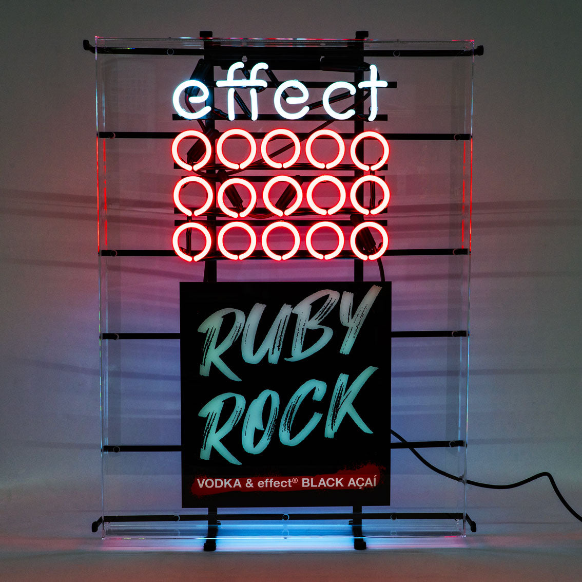 Effect Energy Illuminated Sign Luminated LED Neon Wall Sign Rubi Rock Decoration – View 5