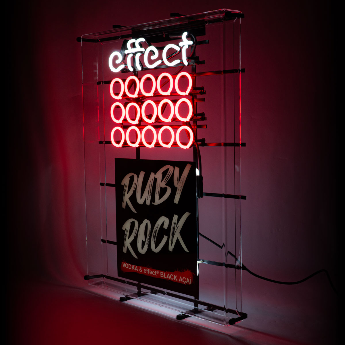 Effect Energy Illuminated Sign Luminated LED Neon Wall Sign Rubi Rock Decoration – View 6