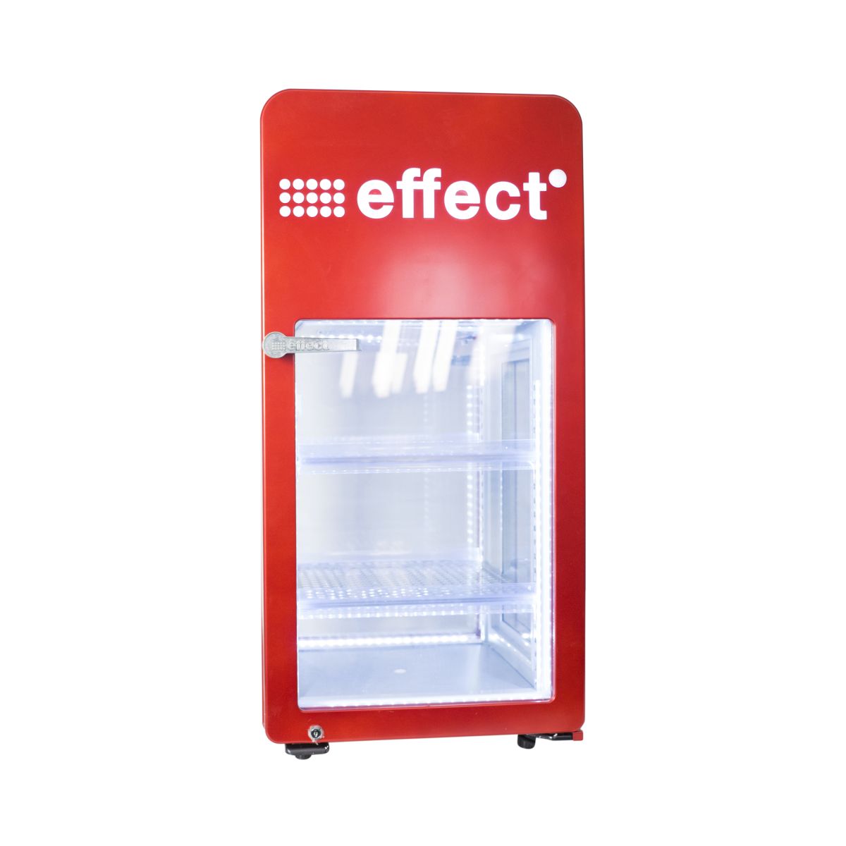 Effect Refrigerator 360 Degree Cooler 78L Eco LED Luminated Fridge Beverage Cooler