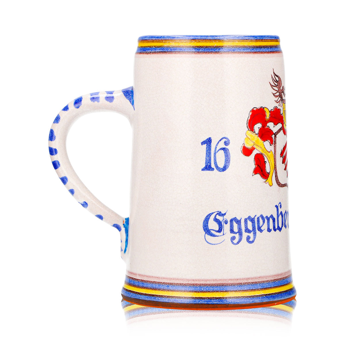Eggenberger Beer Glass Clay Jug 1 L Earthenware Beer Mug Collector's Jug – View 4