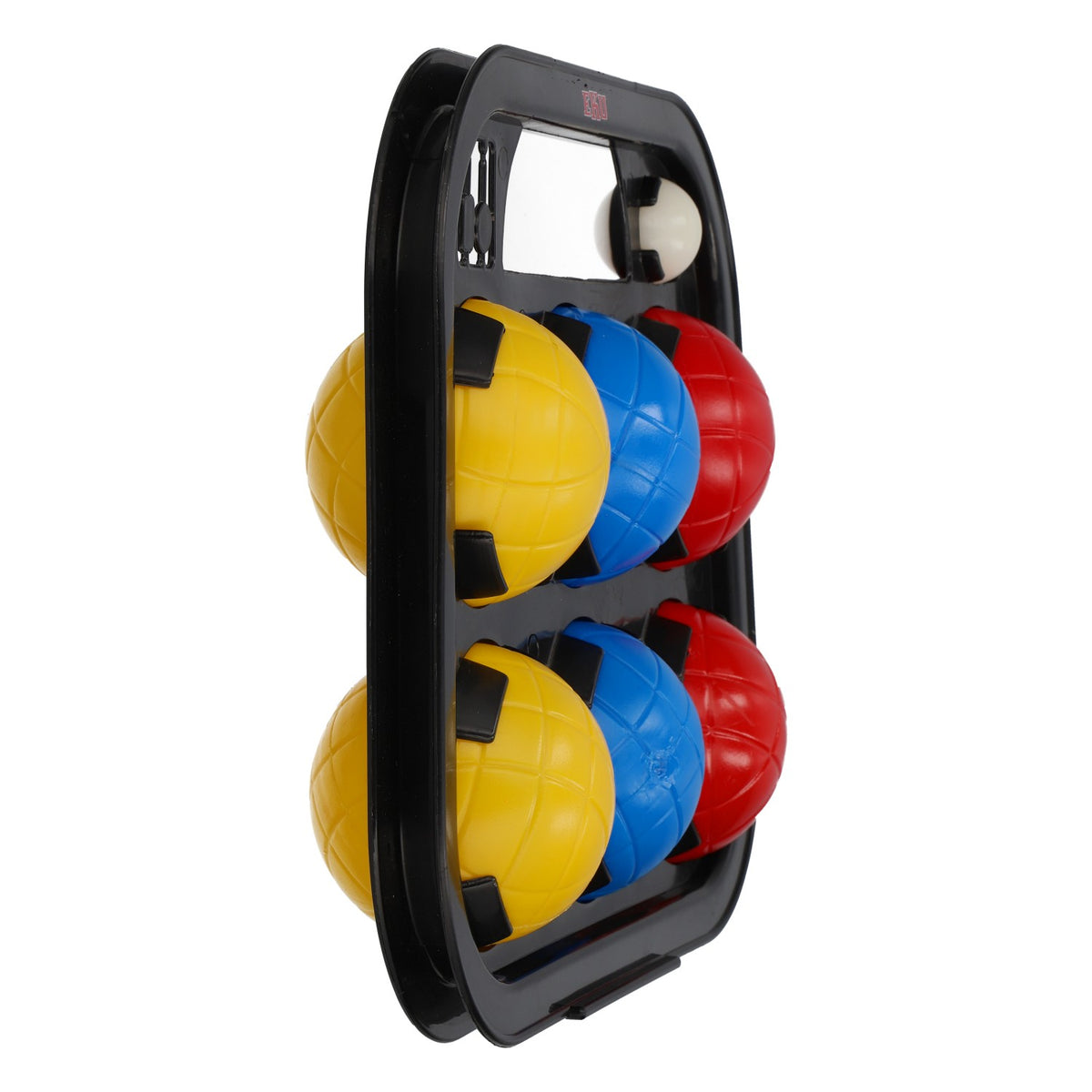 Eku Beer Bocce Set – Outdoor Game with Carrying Basket & 6 Colorful Plastic Balls – View 3