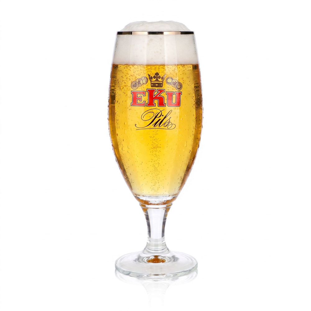 Eku Beer Glass 0.5 L, Pilsner, Platinum Rim, Ritzenhoff